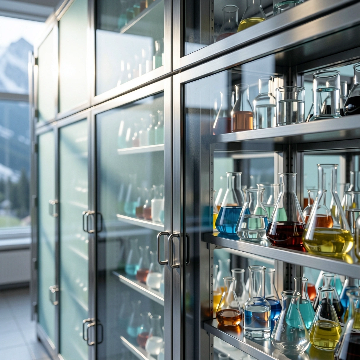 Modern archival laboratory