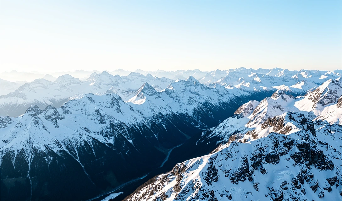 The Alpine expanse